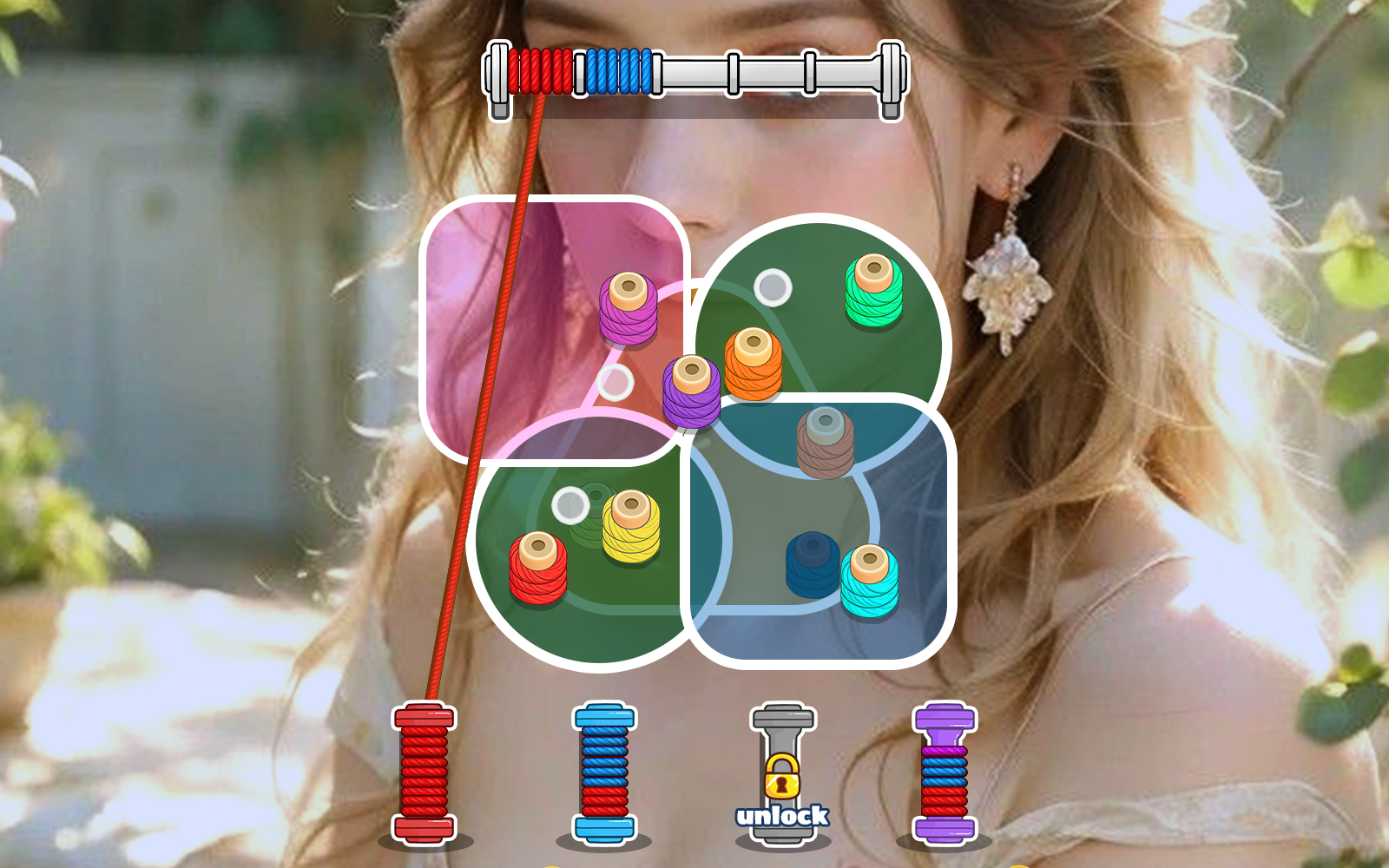Unlockable exhibit puzzles